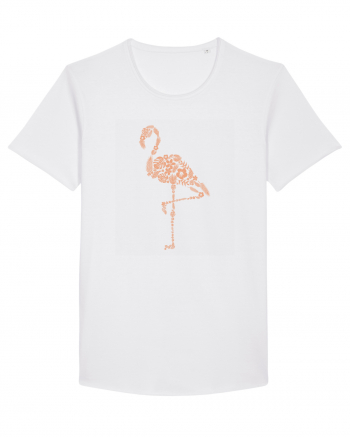 Flower Flamingo White