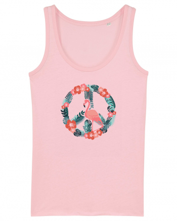 Peace Flamingo Cotton Pink