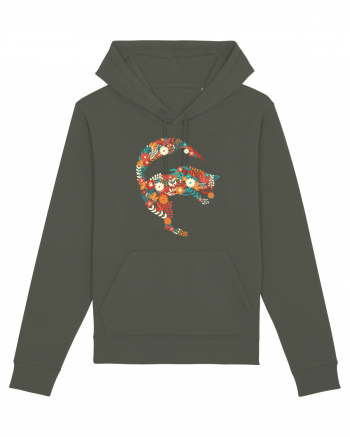 Fox Flower Dolphin Khaki