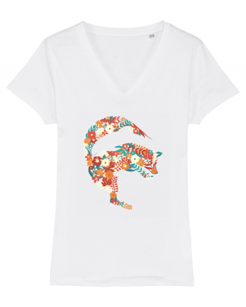 Fox Flower Dolphin White