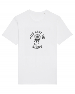 You left me alone Tricou mânecă scurtă Unisex Rocker