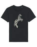 Tree Horse Tricou mânecă scurtă Unisex Rocker