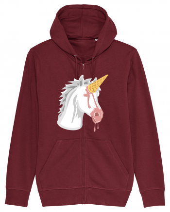 Icecream Unicorn Burgundy