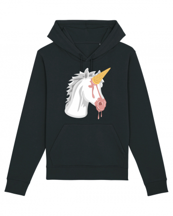 Icecream Unicorn Black