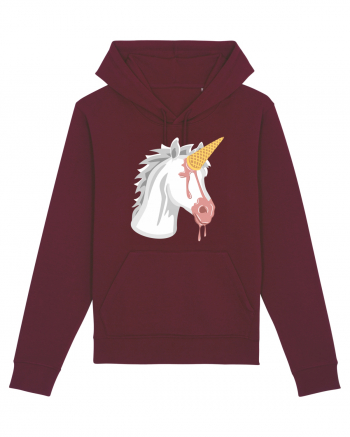 Icecream Unicorn Burgundy