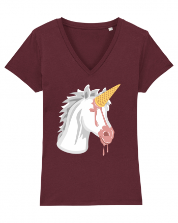 Icecream Unicorn Burgundy