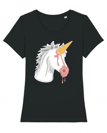 Icecream Unicorn Black