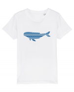 Ceramic Whale Tricou mânecă scurtă  Copii Mini Creator