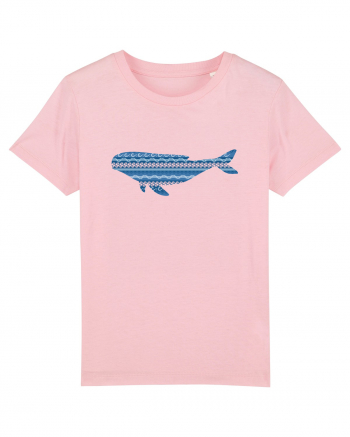 Ceramic Whale Cotton Pink