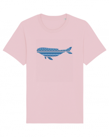 Ceramic Whale Cotton Pink