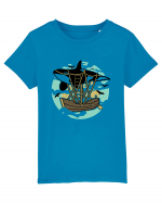 Whale Air Balloon Tricou mânecă scurtă  Copii Mini Creator