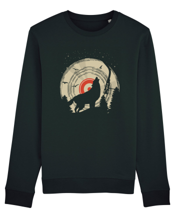 Vinyl Moon Wolf Black