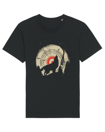 Vinyl Moon Wolf Black