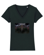 I`M GOTHIC Tricou mânecă scurtă guler V Damă Evoker