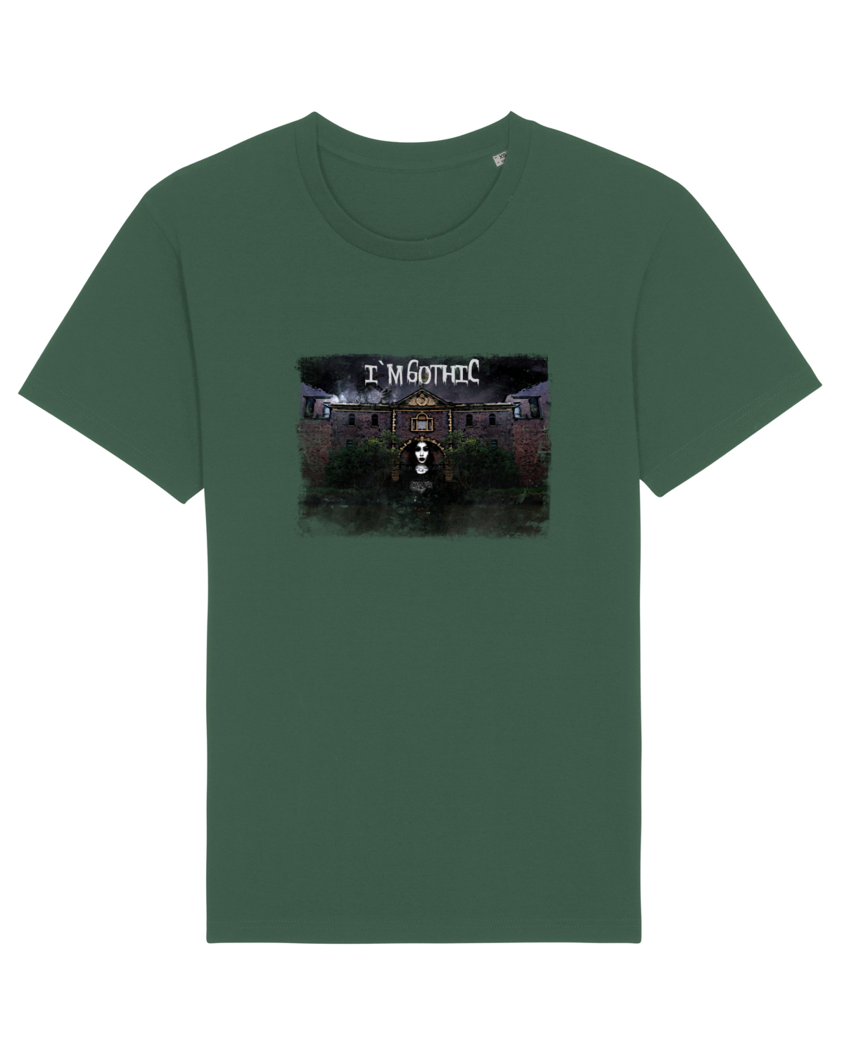 Tricou mânecă scurtă Unisex Rocker Bottle Green