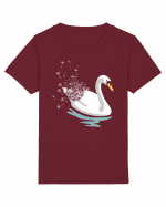 Swan Dandelion Tricou mânecă scurtă  Copii Mini Creator