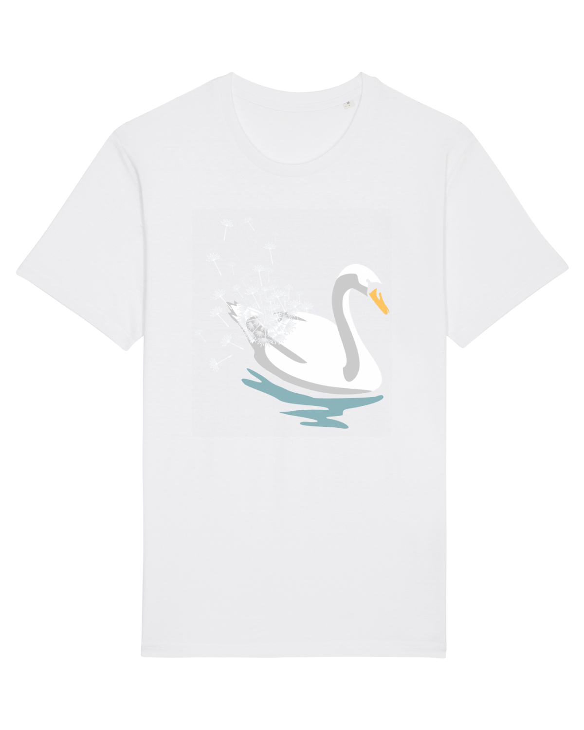 Tricou mânecă scurtă Unisex Rocker White