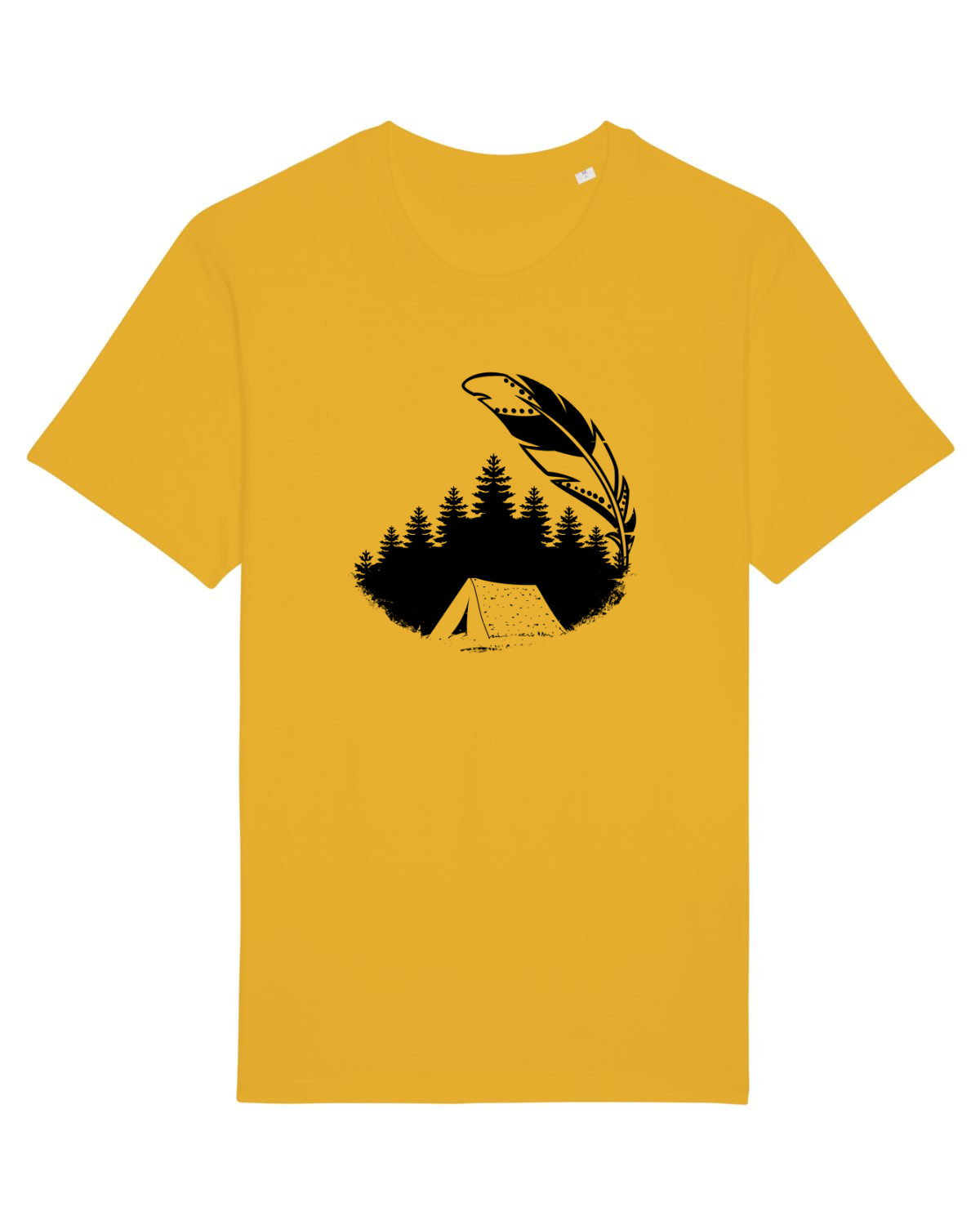 Tricou mânecă scurtă Unisex Rocker Spectra Yellow
