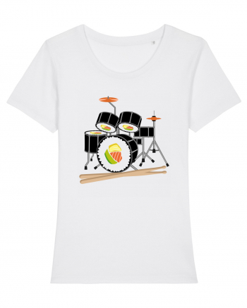 Sushi Drum White