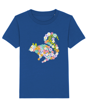 Squirrel Flower Majorelle Blue