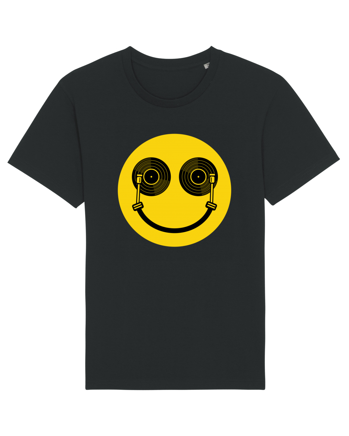 Tricou mânecă scurtă Unisex Rocker Black