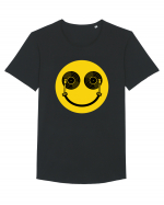 Smile DJ Tricou mânecă scurtă guler larg Bărbat Skater