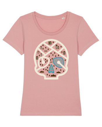 Skull Map Canyon Pink