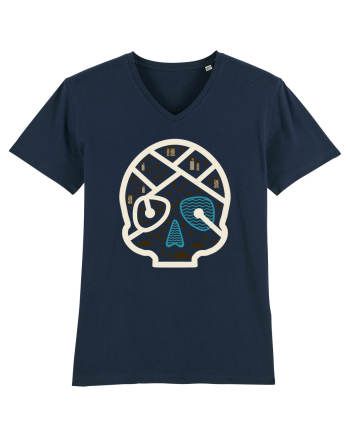 Skull Map French Navy