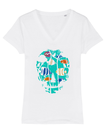 Skull Fish White