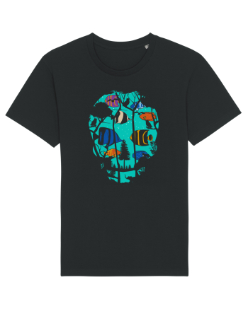 Skull Fish Black