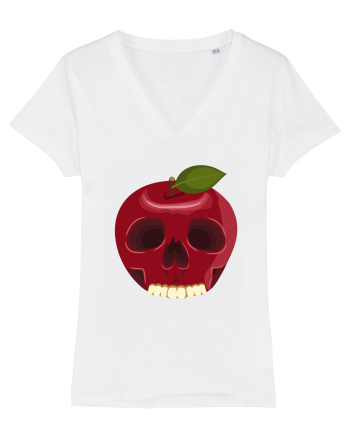 Skull Apple White