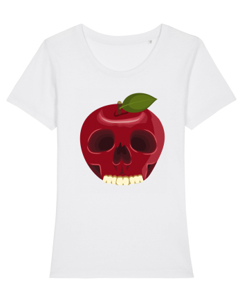 Skull Apple White