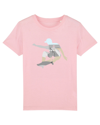 Skateboard Park Cotton Pink