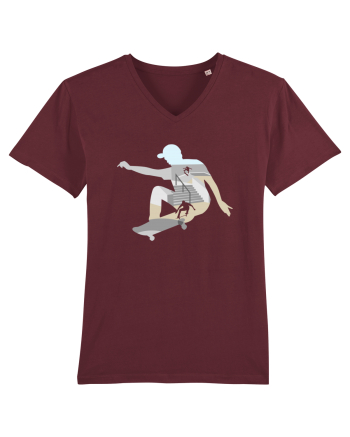 Skateboard Park Burgundy