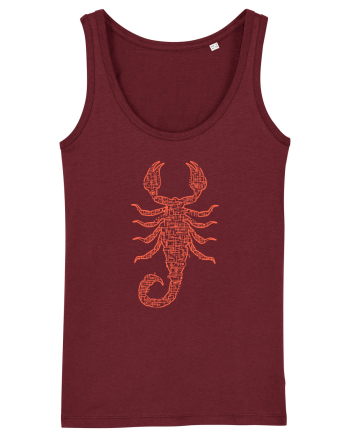 Electric Scorpion Burgundy