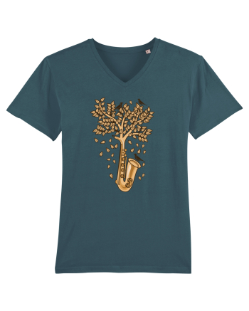 Autumn Saxophone Tree Stargazer