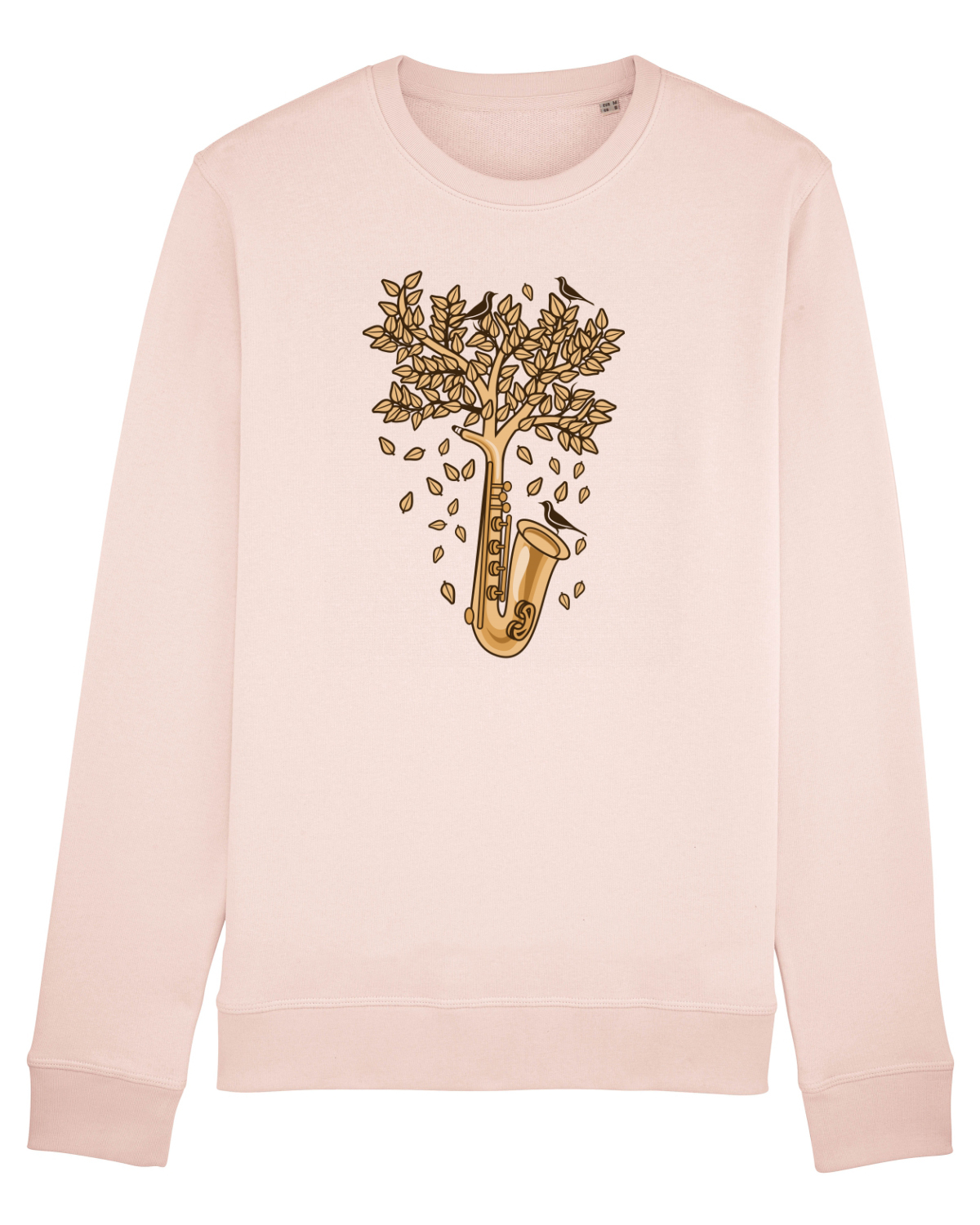 Bluză mânecă lungă Unisex Rise Candy Pink