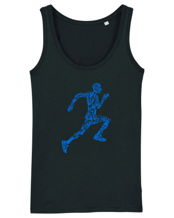 Blue Runner Black