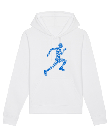 Blue Runner White