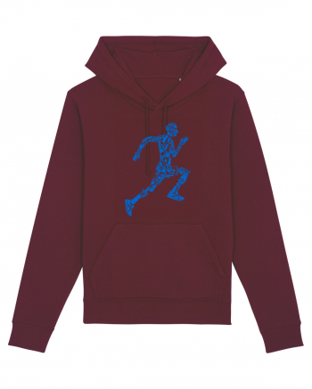 Blue Runner Burgundy