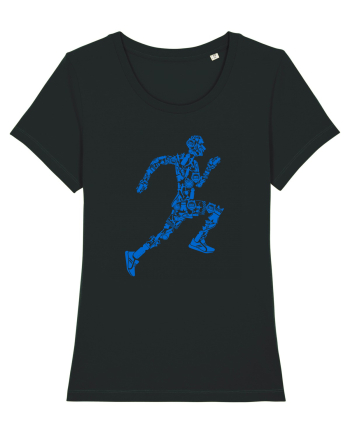 Blue Runner Black