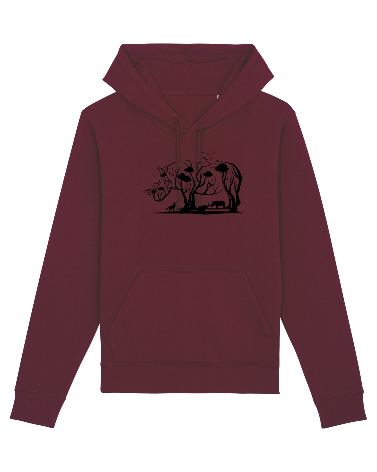 Hanorac Unisex Drummer Burgundy