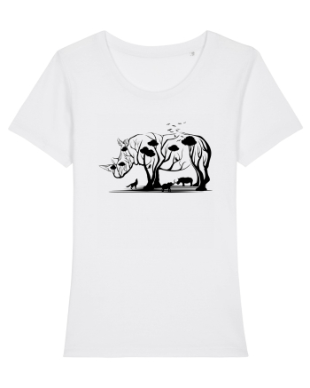 Rhino Tree White
