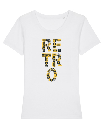 Retro Music White