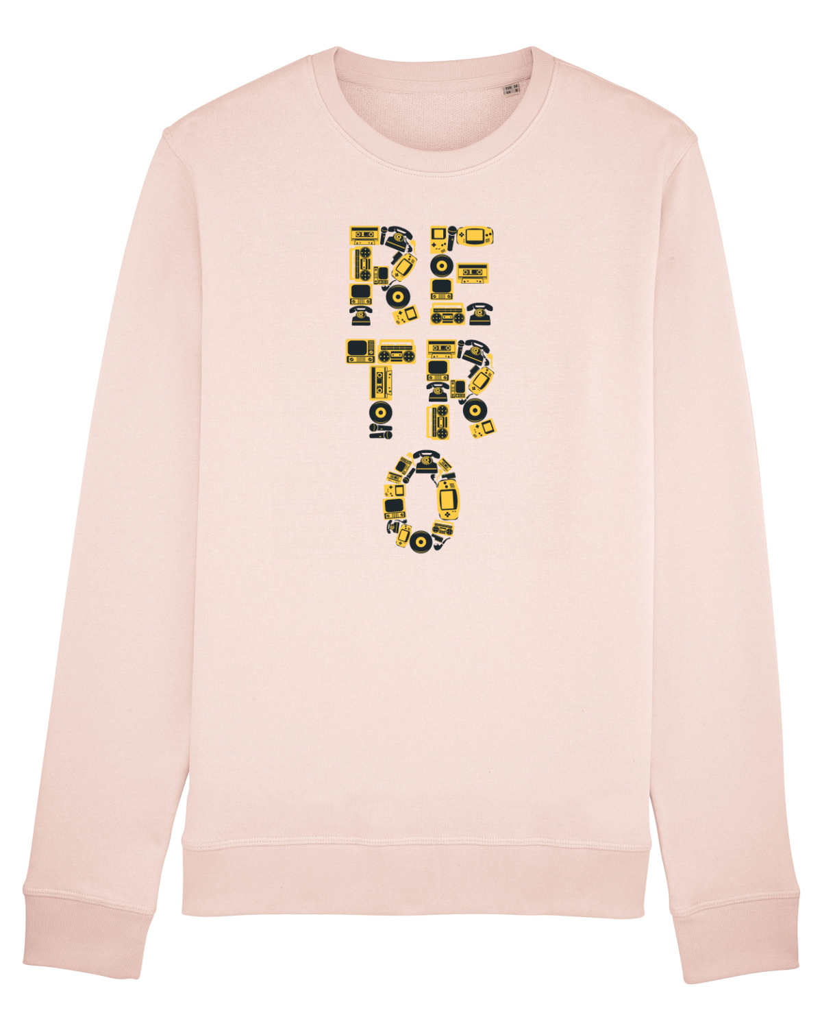 Bluză mânecă lungă Unisex Rise Candy Pink