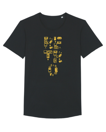 Retro Music Black
