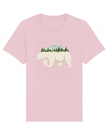 Alaska Pollar Bear Cotton Pink
