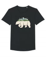 Alaska Pollar Bear Tricou mânecă scurtă guler larg Bărbat Skater