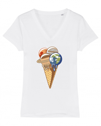 Planet Ice Cream White