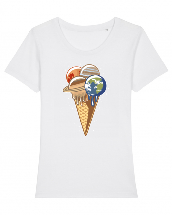 Planet Ice Cream White